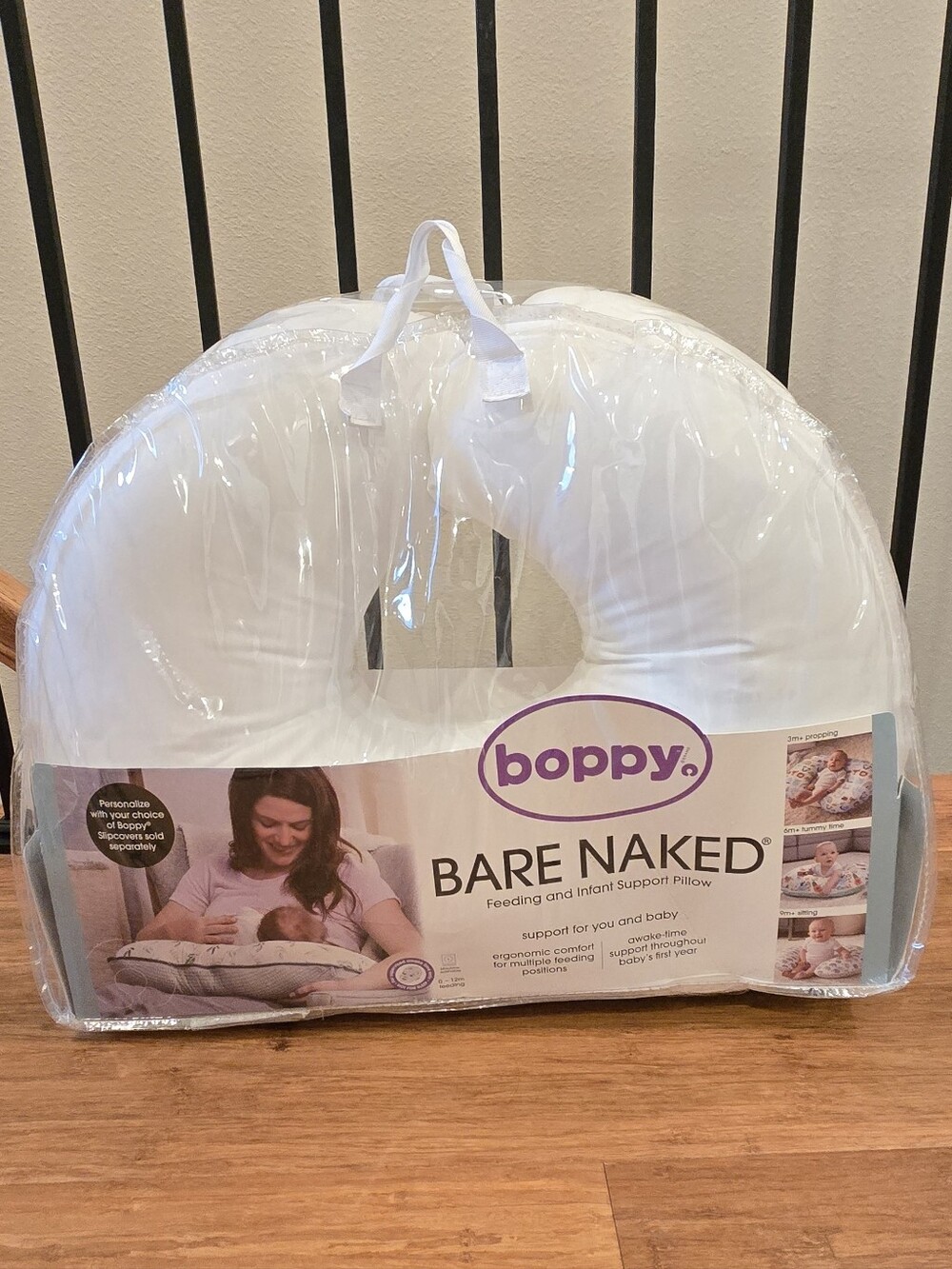 Boppy Bare Naked Feeding & Infant Support Pillow